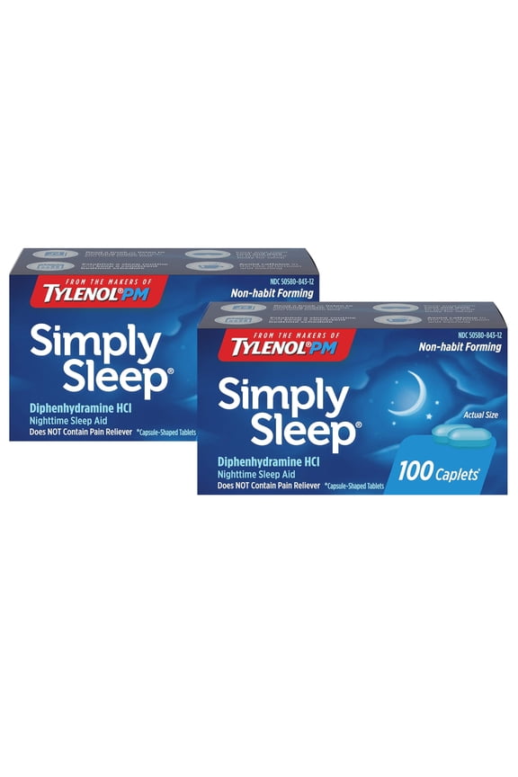 SIMPLY SLEEP CAPLETS 100