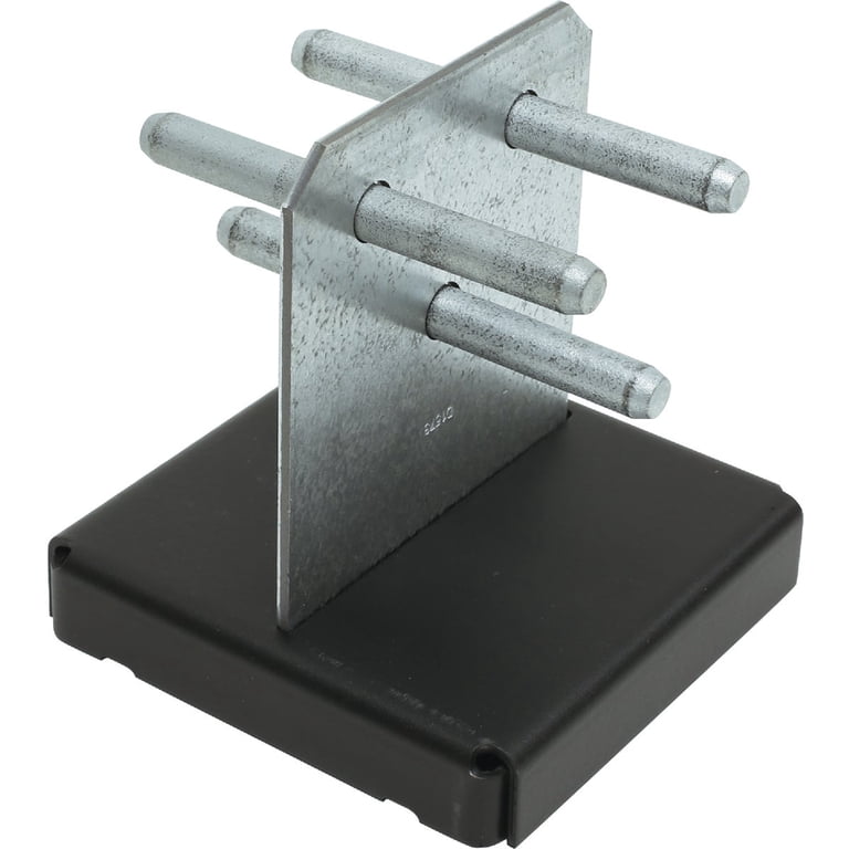 2 Pack Simpson Strong Tie CPT66Z 6x6 Concealed Post Base with Pins