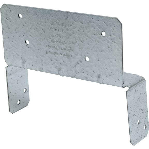 2 Pack Simpson Strong Tie LPC6Z 6X Post/Adjustable Beam Cap Z-Max Finish