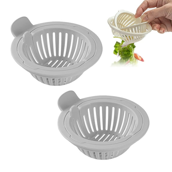 2 Pack Sink Drain Strainer for Kitchen, 2025 Upgraded Sink Draining Basket Filter, Self-Cleaning Sink Strainer, Press Automatic Dumping Basket, Kitchen Sink Waste Collector Filter