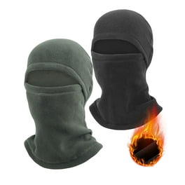 Herrnalise Distressed Balaclava Ski Mask for Men and Women - Knitted  Balaclava Distressed Windproof Shiesty Full Face Mask Cold Weather Black 