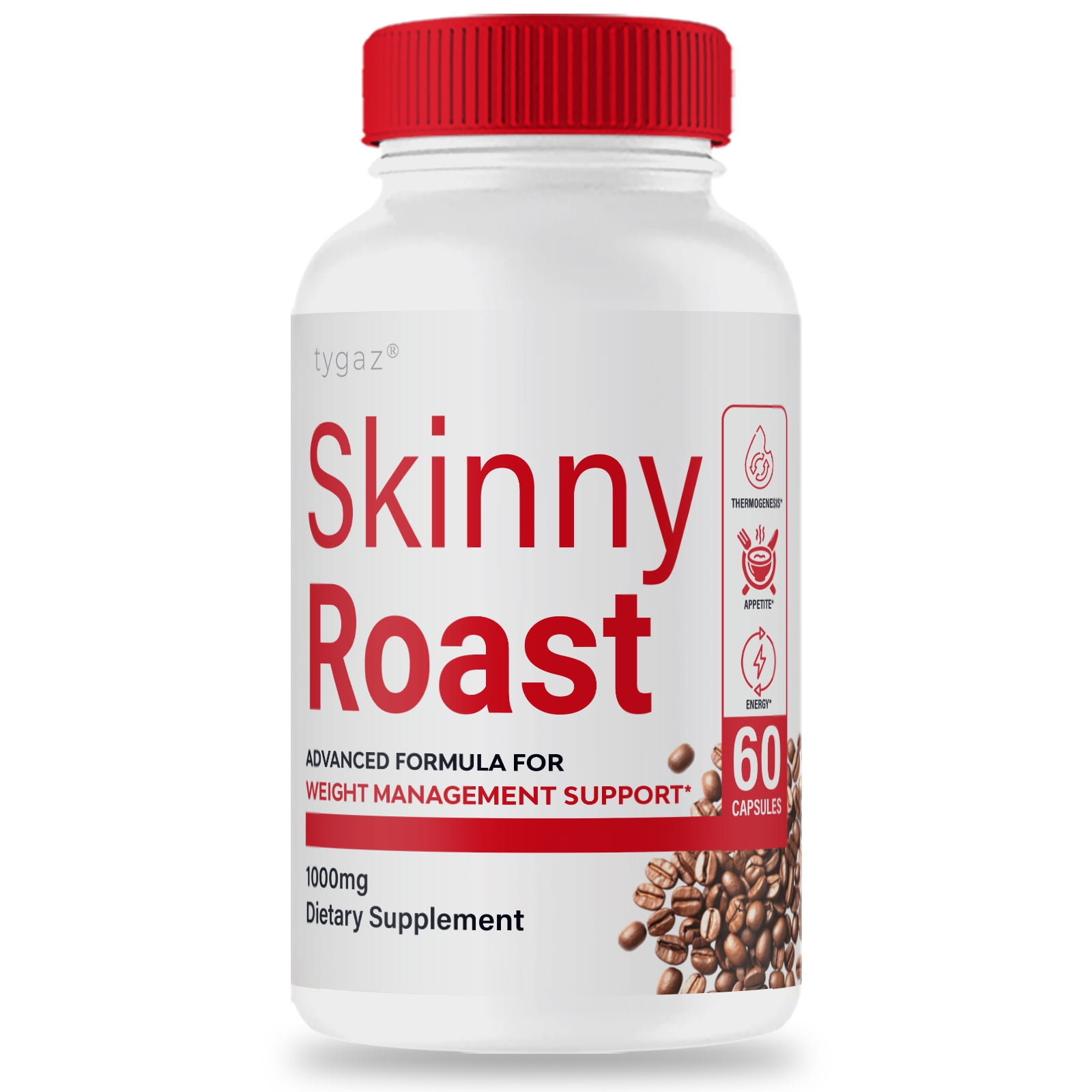 (2 Pack) SkinnyRoast - Skinny Roast Pill Supplement - Walmart.com