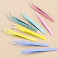 thumbnail image 1 of Professional Tweezer Set, Slant Tip Tweezers for Eyebrows, Facial Hair & Lash Tweezers, Stainless Steel Precision Hair Removal Tools, 1 of 9