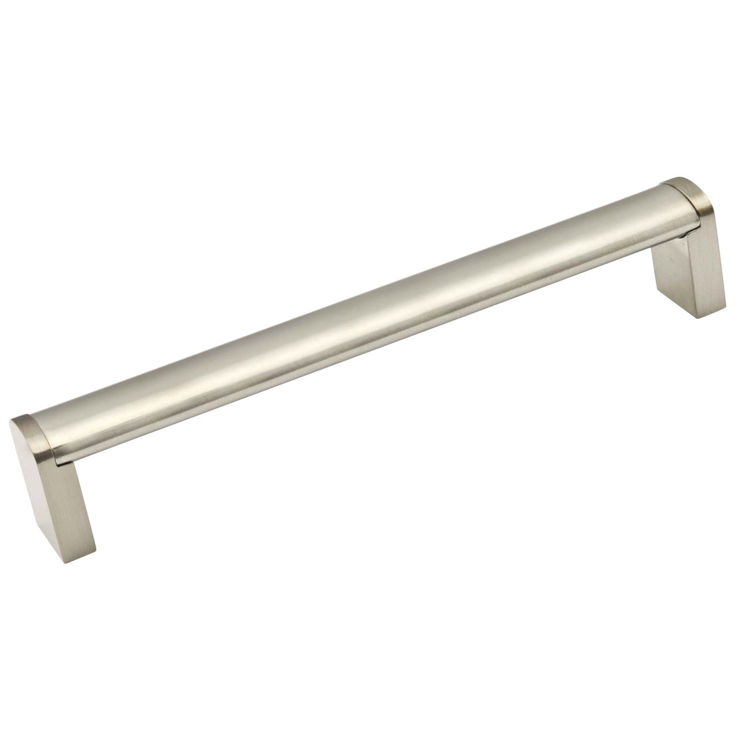 2 Pack Slate Edition 12-5/8" (320mm) Center Brushed Nickel Kitchen Cabinet Handle Pull Length 12-7/8" (327mm)