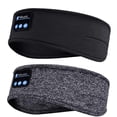 thumbnail image 1 of 2 Pack Sleep Headphones, Wireless Bluetooth Headband Headphones, Music Sleeping Headset Sleep Mask Earbuds for Side Sleepers Workout Running Insomnia Travel Yoga ,Unique Gift, 1 of 7