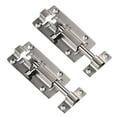 thumbnail image 1 of 2 Pack Slide Barrel Bolt Latch Sliding Latch Lock, Stainless Steel Sliding Lock for Door Security, 1 of 5