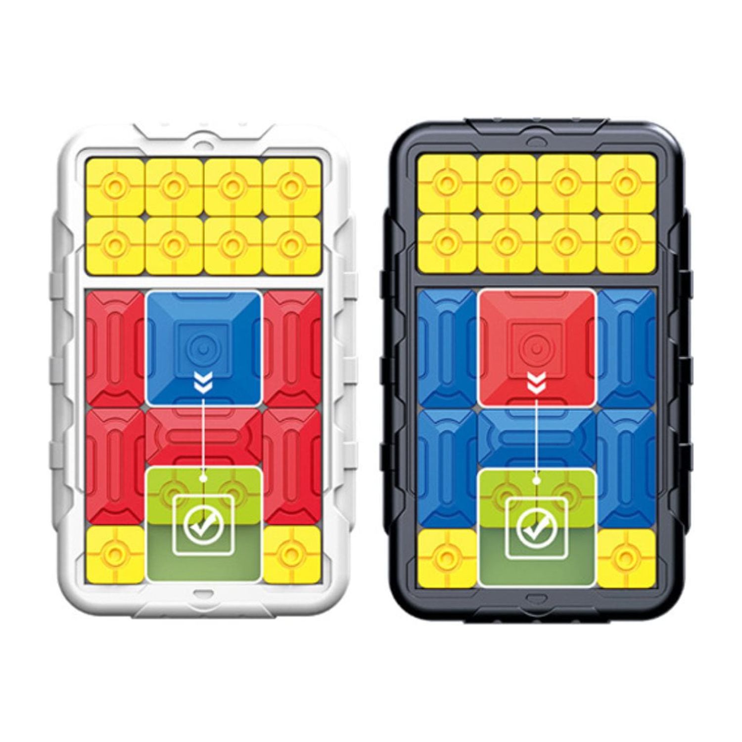 2 Pack Slide Puzzle Games, 500+ Level Super Slide Games Brain Teaser Puzzles Travel Fidget Toys