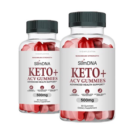 (2 Pack) Slim DNA Gummies - Slim DNA Apple Cider Vinegar Keto Gummies