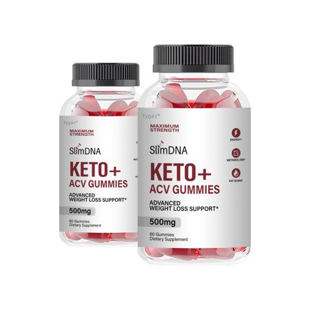 (2 Pack) Slim DNA - Slim DNA Keto + ACV Gummies