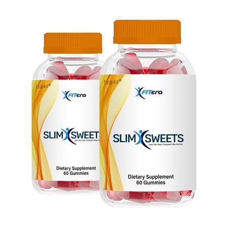 (2 Pack) Slim Sweets - Slim Sweets FitEra ACV Gummies