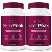 2 Pack SlimPeak   Natural Daily Pill Formula Designed to align with Fitness Goals, Support active Lifestyle & Body Balance | Just 2 Easy-to-Swallow Pills Daily 120 Capsules