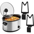 thumbnail image 1 of 2-Pack Slow Cooker Lid Holder Fit for Crockpot for Hands-Free Cooking, Fits Vari, 1 of 9