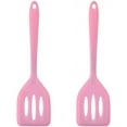 thumbnail image 1 of 2Pcs Small Silicone Turner High Heat Resistant Slotted Spatula for Fish, Eggs, Pancakes and More, 1 of 2