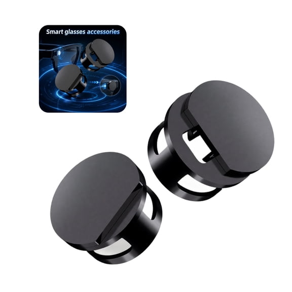 2 Pack Smart Glasses LED Light Blocker Cover, Lightweight Flash Shield Lens Accessory for Meta Smart Glasses