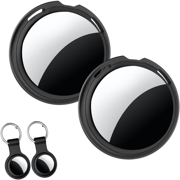 2 Pack Tracker Tag [ MFi Certified] Pair with Find My (iOS Only) Air Bluetooth Smart Tag Key Finder Item Locator Waterproof Worldwide ng Device for Kid Pet Wallet Backpack Dog Luggage