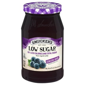 ( 2 Pack )Smucker's Low Sugar Concord Grape Jelly - 15.5oz