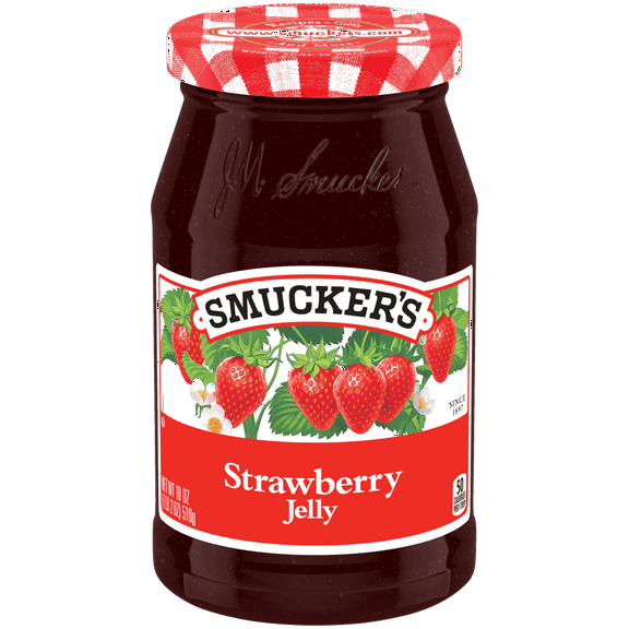 ( 2 Pack )Smucker's Strawberry Jelly, 12 Ounces