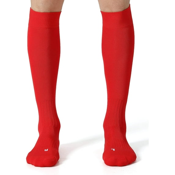 2 Pack Soccer Softball Baseball Socks for Youth Kids Adult Multi-Sport Compression Socks