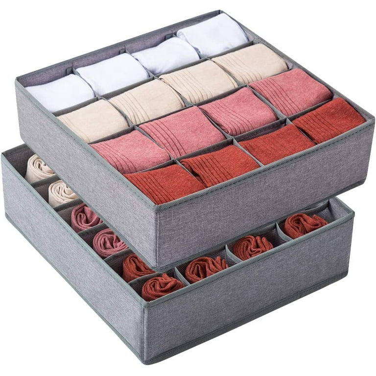 https://i5.walmartimages.com/seo/2-Pack-Socks-Underwear-Drawer-Organizer-Divider-24-Cell-16-Cell-Collapsible-Cabinet-Closet-Storage-Boxes-for-Clothes-Lingerie-Ties_866e4e41-da41-45ba-873d-ddfb9e82e162.c545d5cd7055cca813616c363c67b1f0.jpeg?odnHeight=768&odnWidth=768&odnBg=FFFFFF