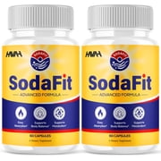 2 Pack SodaFit Capsules, Soda Fit Weight Management Pills 120 Capsules