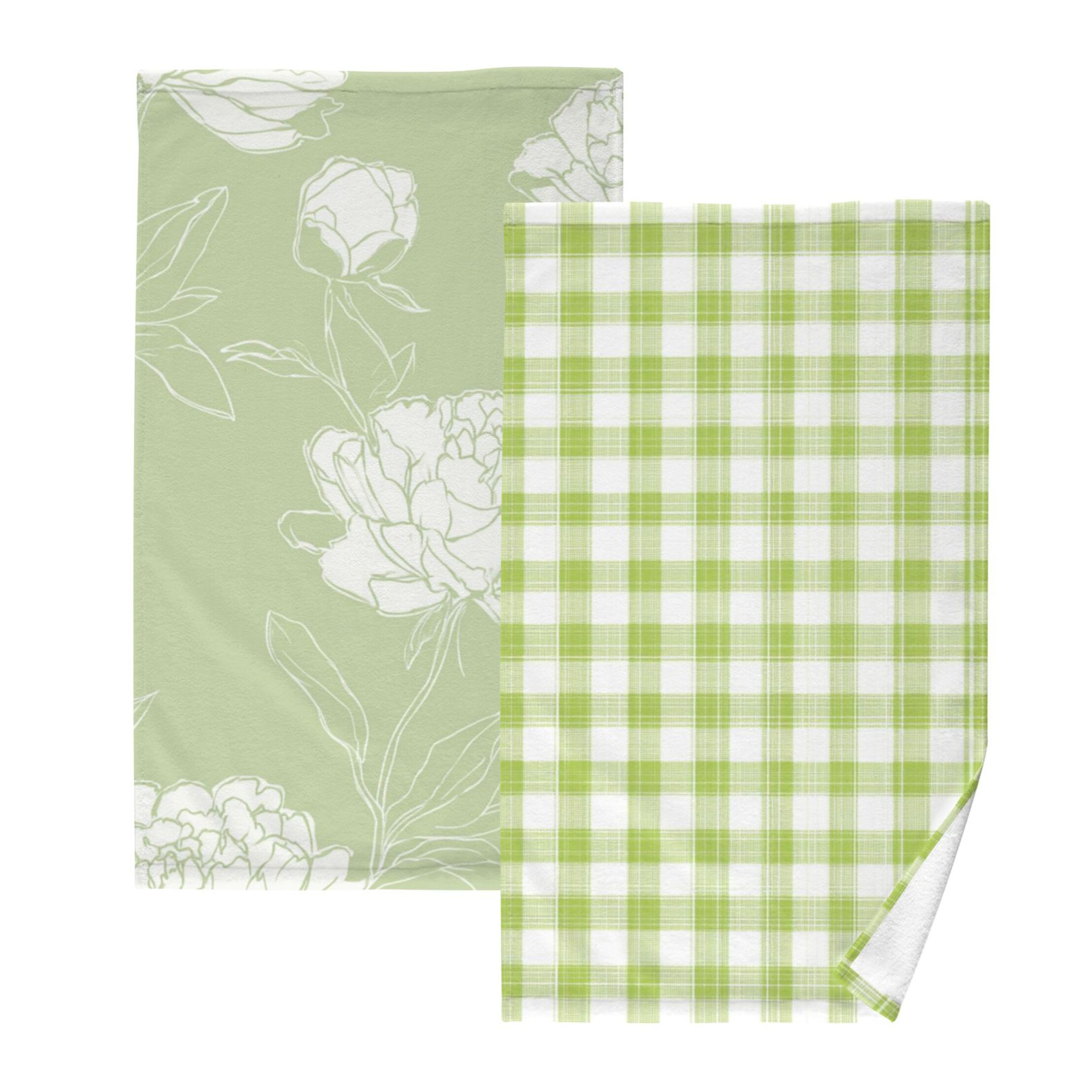 Absorbent Designs 2-Pack Soft 100% Cotton & Highly Absorbent Bath Towel 2 Defferent ...