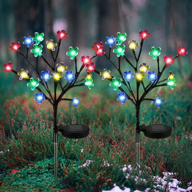 Cherry blossom solar lights shop