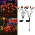 thumbnail image 1 of 2-Pack Solar Halloween Pumpkin Lights – Waterproof LED Garden Stakes (Auto On/Off, Decorative Party Lights for Yard & Pathway), 1 of 7