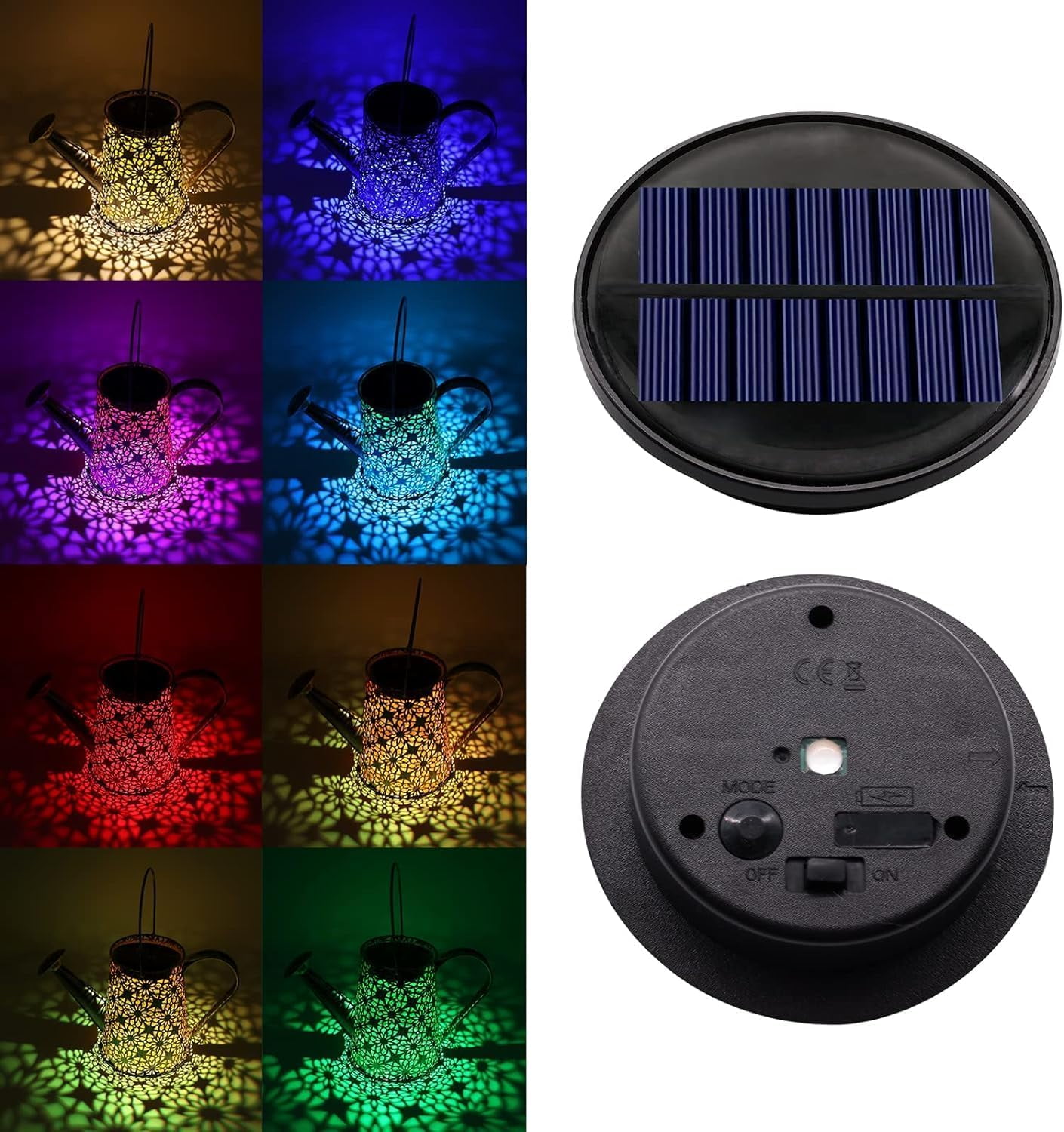 2 Pack Solar Lantern Replacement Kit 8 Color 3 74 quot Solar Light Parts 2 Pack Solar Lantern Replacement Kit 8 Color 3 74 quot Solar Light Parts