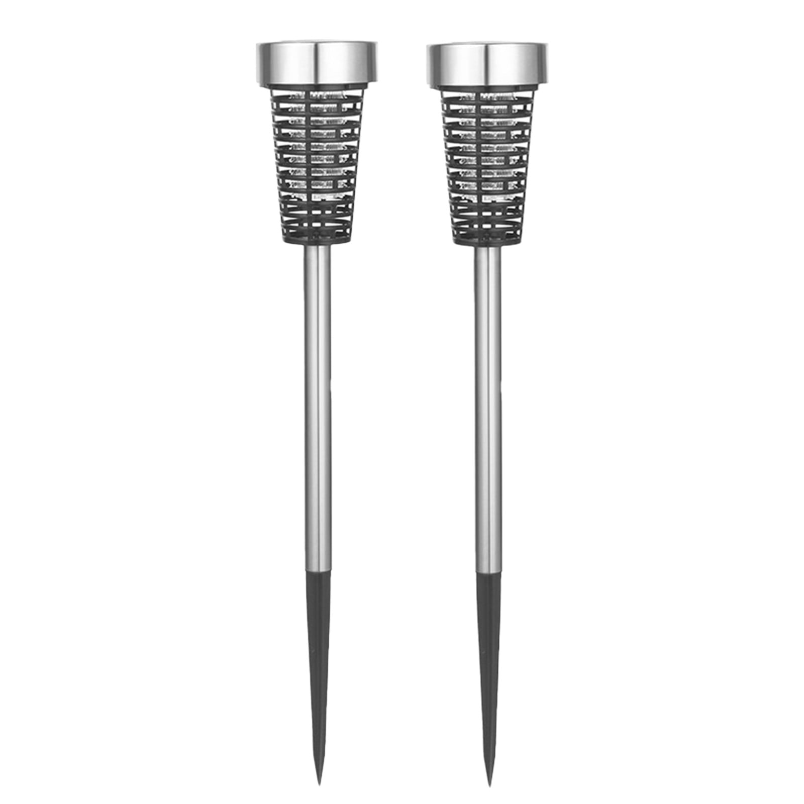 2 Pack Solar Outdoor Solar Powered LED Light Lamp For Indoor And