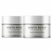 (2 Pack) South Beach Skin Lab - Anti-Aging Cream and Moisturizer - Ingredients for All Skin Types