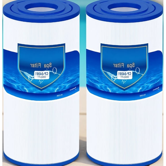 2 Pack Spa Filter 35 Sq Ft, Replacement for C-4335 PRB35-IN R173431 -2385 409-219, 9-1/4" x 4-15/16" Hot Tub Filter