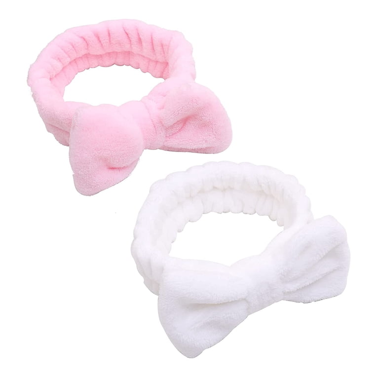 Spa Headband for Women，Soft coral fleece Facial Makeup Headband skincare headban Amazon.com : 8 Pack Spa Headbands for Women Facial Makeup  main image 2