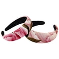 thumbnail image 1 of 2 Pack Spa Headbands for Women Ladies- Puffy Makeup Headband Peony Hair Bands for Washing Face, 1 of 6