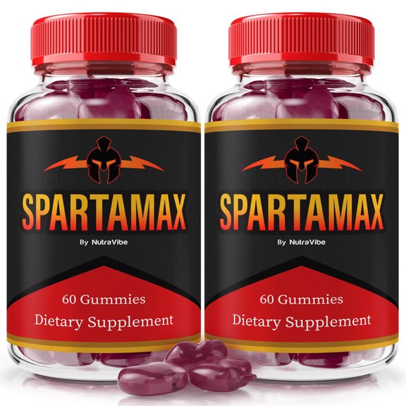 (2 Pack) Spartamax  Gummies with a Natural Daily Blend for Energy & Wellness | Great-Tasting, Easy-to-Chew Gummies (120 Gummies)