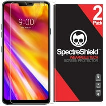 [2-Pack] Spectre Shield Screen Protector for LG G7 ThinQ Case Friendly Accessories Flexible Full Coverage Clear TPU Film