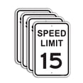 thumbnail image 1 of 2-Pack Speed Limit 10 MPH Sign Slow Down Traffic Sign 12"x16" Rust Free 40Mil UV Printed Outdoor Metal Reflective Easy to Mount No Fading Outdoor Use for Neighbour Driveway Yard or School, 1 of 5