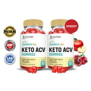 (2 Pack) Speedy Keto ACV Gummies 1000MG Dietary Supplement 120 Gummys