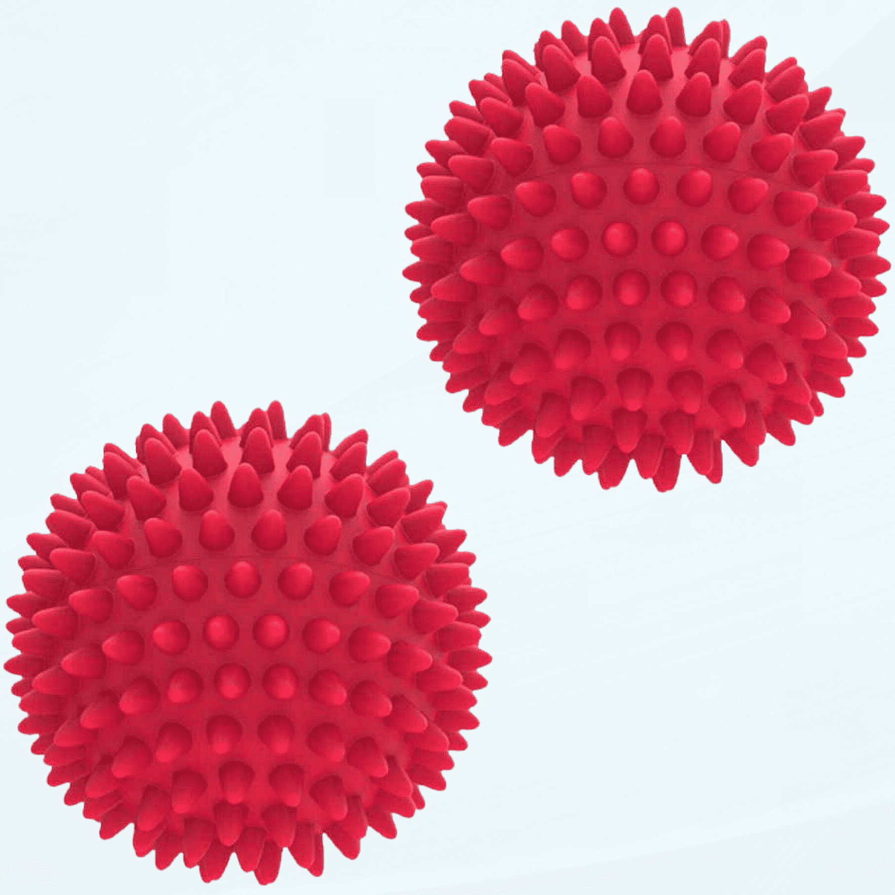 2 Pack Spiky Foot Massage Balls Hard Ball Set for Trigger Point Therapy