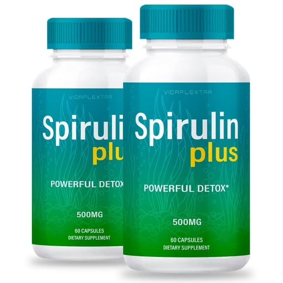 (2 Pack) Spirulin Plus Capsules - Spirulin Plus Capsules