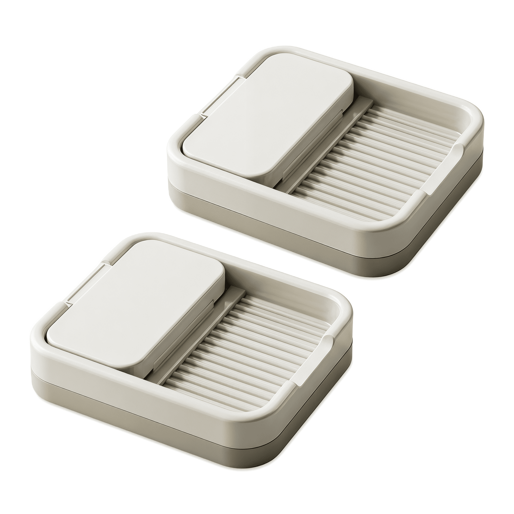 2 Pack Spoon Rest with Pot Lid Holder，Spoon Rest for Stove Top, Kitchen ...