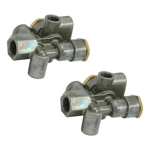 2 Pack Spring Brake Control Valve, Spring Brake Priority Replace 110500, Sealco, Bendix K025778, Freightliner TAC51301, Haldex 110500X