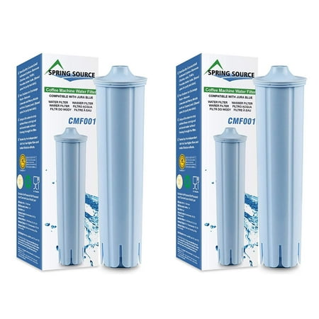 2-Pack Spring Source CMF001 Coffee Machine Water Filter Replacement For Jura Capresso Clearyl Blue 71445, 67879, ENA3, ENA4, ENA5, J6, J9, J95 price history and forecast - Spring Source CMF001