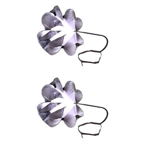 2 Pack Football Sprint Training Parachutes for Speed and Agility Fitness Workout Equipment