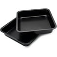 thumbnail image 1 of 2 Pack Square Cake Pan for Cake Brownie Lasagna, 8 Inch Nonstick Square Baking Pan, Rust-resistant, Dishwasher Safe & Easy Clean, Send Goods from Local Warehouse, 1 of 7
