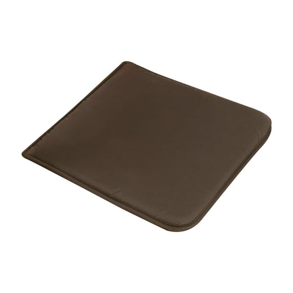 2-Pack Square Chair Cushions 16x16 Inch Solid Color Polyester Seat Pads for Dining Room & Campus, Non-Slip Office Set