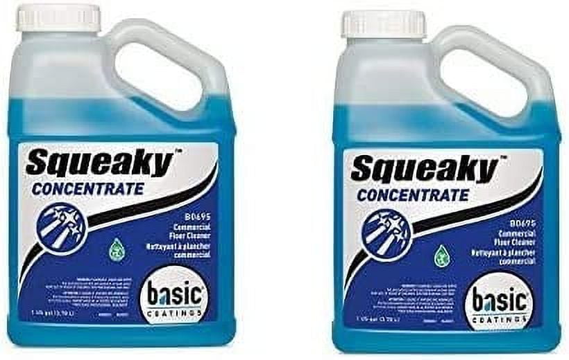 2 Pack Squeaky Concentrate Commercial/Residential Hardwood Floor