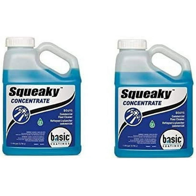 2 Pack Squeaky Concentrate Commercial/Residential Hardwood Floor