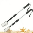2Pack Stainless Steel Beach Sand Sifter Scoops Shark Tooth, Shell