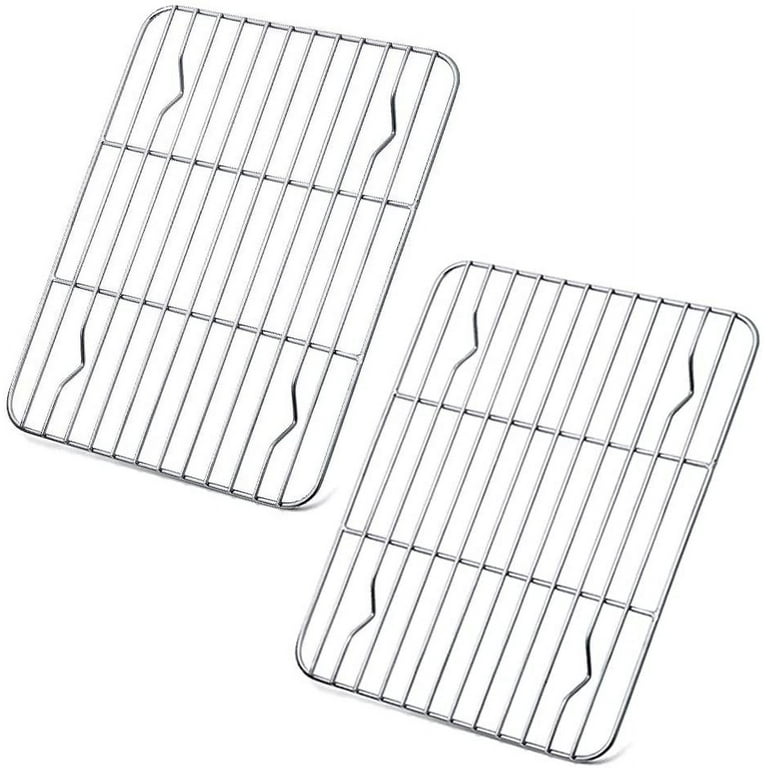 2 Pack Stainless Steel Cooling Rack/Baking Rack - Oven Safe Wire