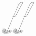 thumbnail image 1 of 2 Pack Stainless Steel Egg Whisk, Hand Whisk Blender, Versatile Easy Whisk, Hand Mixer Stirrer for Beating Eggs, Frothing Milk, Blending, Mixing, Whipping Smoothies and Shakes(Z2-Silver), 1 of 9